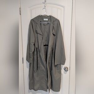Mango Green Rain Jacket Size M/L